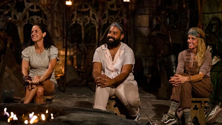 “Absolute Banger Season” – The remaining five castaways must climb their way to victory in the immunity challenge to earn a feast at the sanctuary and a spot in the final four. Also, one castaway will be crowned Sole Survivor on the two-hour season finale, followed by the After Show hosted by Jeff Probst, on the CBS Original series SURVIVOR, Wednesday, May 24, (8:00-11:00 PM, ET/PT) on the CBS Television Network, and available to stream live and on demand on Paramount+. Pictured (L-R): Heidi