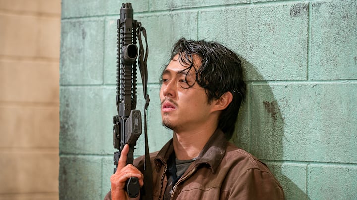 Steven Yeun as Glenn Rhee - The Walking Dead season 6 Steven Yeun as Glenn Rhee - The Walking Dead season 6