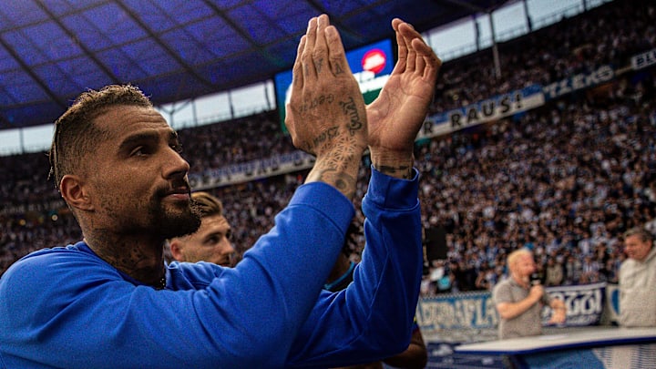 Kevin-Prince Boateng hat Sportchef Fredi Bobic in Schutz genommen Kevin-Prince Boateng hat Sportchef Fredi Bobic in Schutz genommen