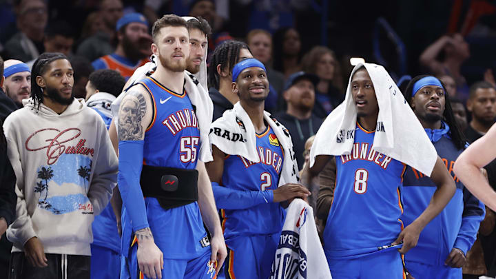 The Oklahoma City Thunder are favored to win the NBA Finals.