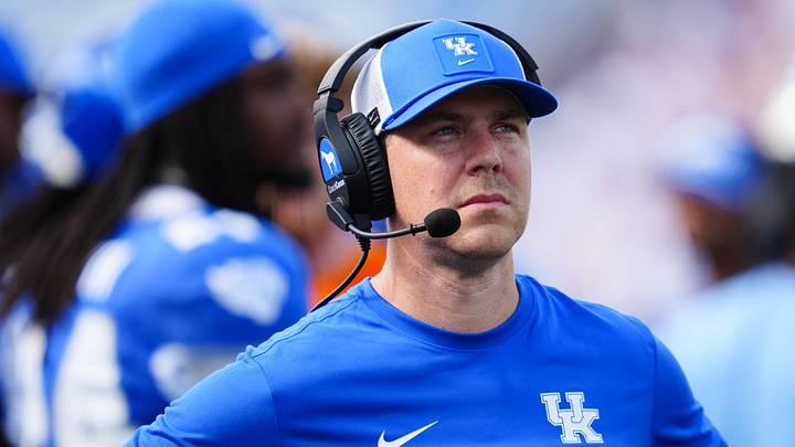 Kentucky head coach Will Stein couldn’t find a second half gameplan to stop Alabama as the Tide rolled past the Cats 45-17 Saturday, Sept. 12, 2026 in Lexington, Kentucky. Kentucky head coach Will Stein couldn’t find a second half gameplan to stop Alabama as the Tide rolled past the Cats 45-17 Saturday, Sept. 12, 2026 in Lexington, Kentucky.