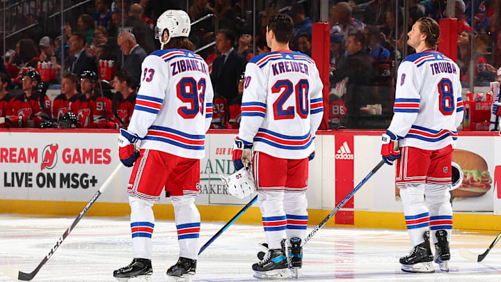 New York Rangers v New Jersey Devils New York Rangers v New Jersey Devils