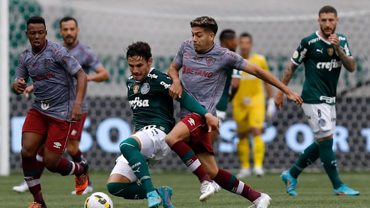 Palmeiras e Fluminense empataram em 1 a 1 no Allianz Parque