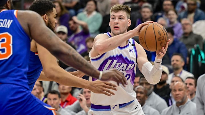 Kyle Filipowski and the Jazz are home underdogs against the Bucks.