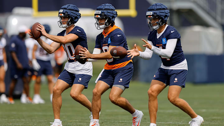 Jarrett Stidham, Bo Nix, Zach Wilson, Denver Broncos