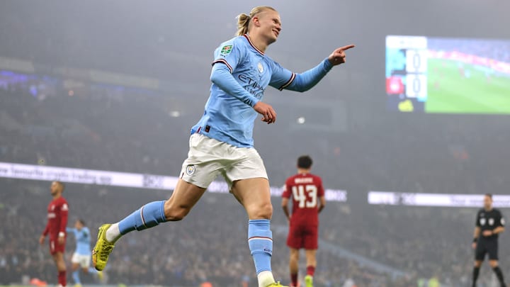 Haaland anotou mais um gol em clássico Haaland anotou mais um gol em clássico