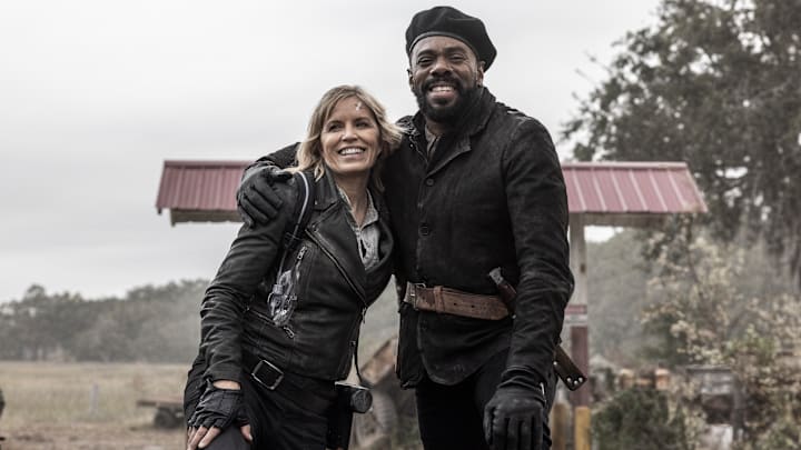 BTS, Kim Dickens as Madison Clark, Colman Domingo as Victor Strand - Fear the Walking Dead season 8B 