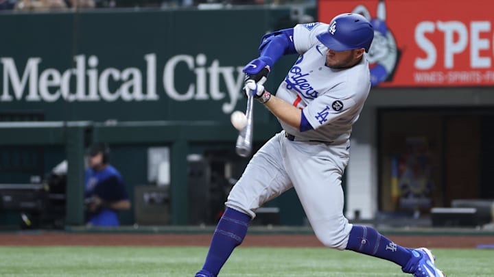 The Dodgers are slight road underdogs against the Rangers on Saturday afternoon.