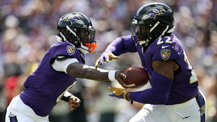 Derrick Henry, Lamar Jackson, Baltimore Ravens