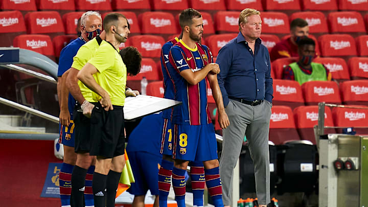 Hatten offenbar Probleme miteinander: Miralem Pjanic und Ex-Coach Ronald Koeman