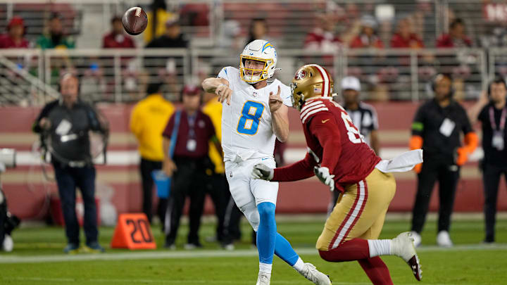 Los Angeles Chargers v San Francisco 49ers