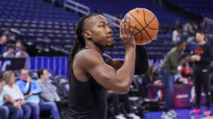 Dec 1, 2025; Orlando, Florida, USA; Chicago Bulls guard Ayo Dosunmu (11) warms up before the game against the Orlando Magic at Kia Center. Mandatory Credit: Mike Watters-Imagn Images Dec 1, 2025; Orlando, Florida, USA; Chicago Bulls guard Ayo Dosunmu (11) warms up before the game against the Orlando Magic at Kia Center. Mandatory Credit: Mike Watters-Imagn Images