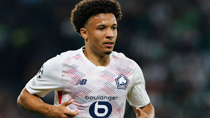 Tiago Santos (LOSC Lille) seen in action during UEFA...