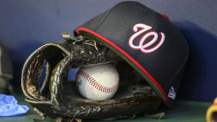 Dark blue Washington Nationals hat