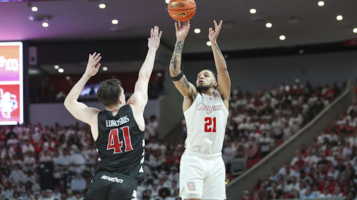 Houston Cougars host Cincinnati Bearcats in Big 12 play at the Fertitta Center in 2024