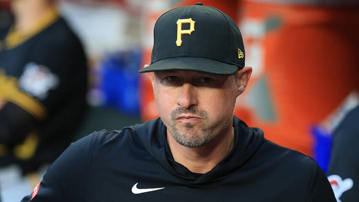 May 6, 2026; Phoenix, Arizona, USA; Pittsburgh Pirates manager Don Kelly against the Arizona Diamondbacks at Chase Field. Mandatory Credit: Mark J. Rebilas-Imagn Images