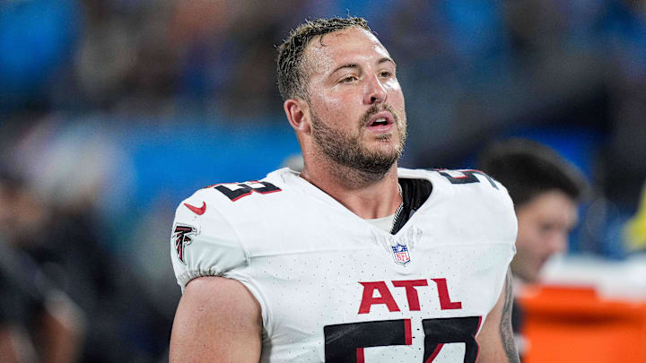 Former Atlanta Falcons linebacker Nate Landman signed with the Los Angeles Rams in free agency. Former Atlanta Falcons linebacker Nate Landman signed with the Los Angeles Rams in free agency.