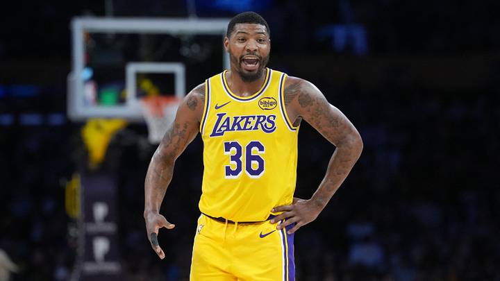 Former Los Angeles Lakers guard Marcus Smart.