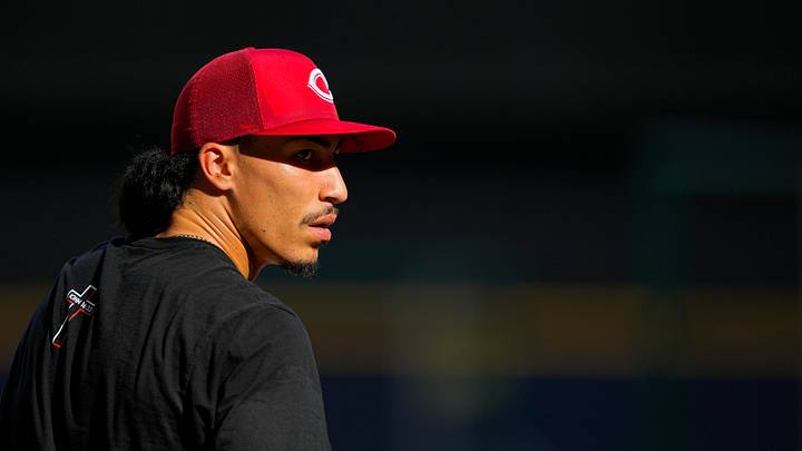 Jun 30, 2026; Milwaukee, Wisconsin, USA; Cincinnati Reds second baseman Edwin Arroyo (2) looks on during batting practice prior to the game against the Milwaukee Brewers at American Family Field. Mandatory Credit: Jeff Hanisch-Imagn Images Jun 30, 2026; Milwaukee, Wisconsin, USA; Cincinnati Reds second baseman Edwin Arroyo (2) looks on during batting practice prior to the game against the Milwaukee Brewers at American Family Field. Mandatory Credit: Jeff Hanisch-Imagn Images