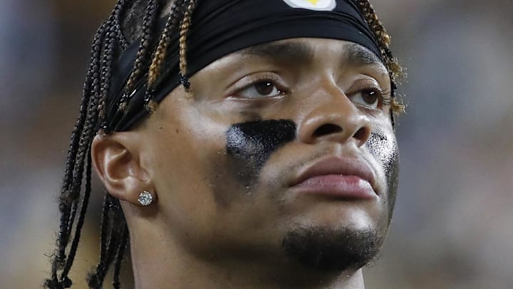 NFL Pittsburgh Steelers quarterback Justin Fields