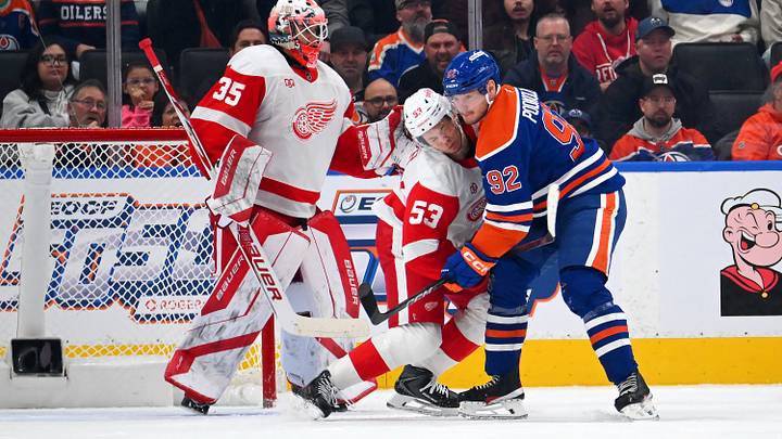 Detroit Red Wings v Edmonton Oilers Detroit Red Wings v Edmonton Oilers