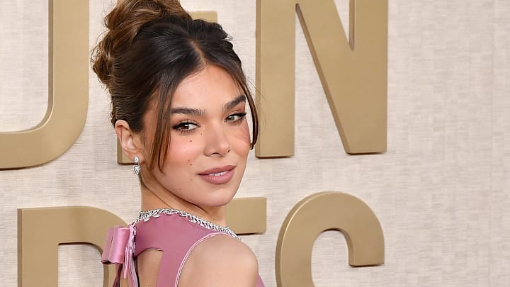 Jan. 7, 2024: Hailee Steinfeld attends the Golden Globe Awards in Los Angeles.