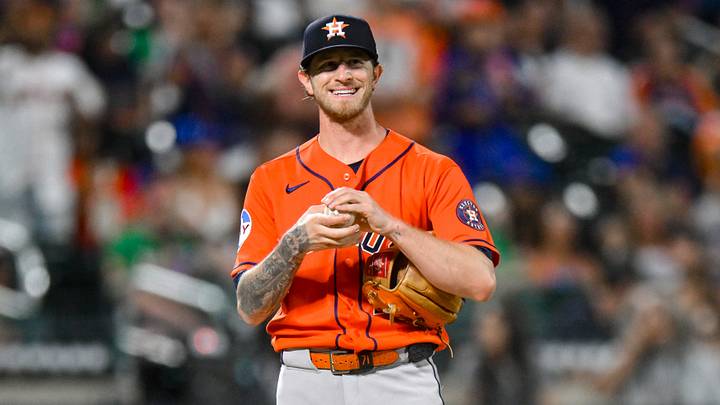 Aug 28, 2026; New York City, New York, USA;  Houston Astros relief pitcher Josh Hader (71) reacts on the mound during the ninth inning against the New York Mets at Citi Field.  Mandatory Credit: John Jones-Imagn Images