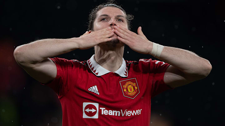 Marcel Sabitzer has been on loan with Man Utd since January