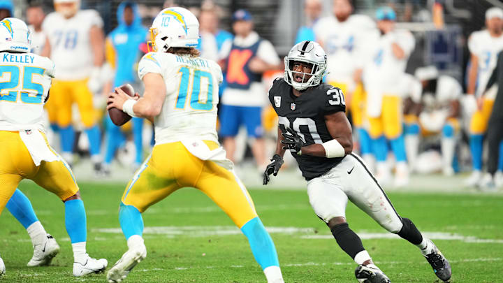 Los Angeles Chargers v Las Vegas Raiders