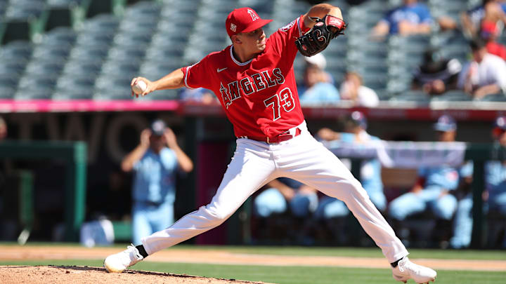 Los Angeles Angels v Toronto Blue Jays