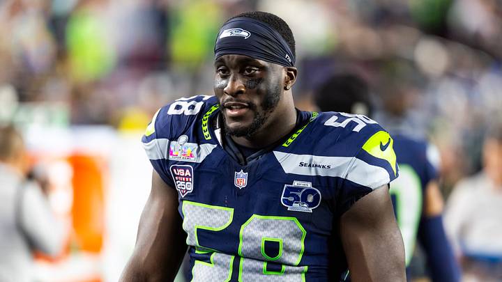 Seattle Seahawks linebacker Derick Hall
