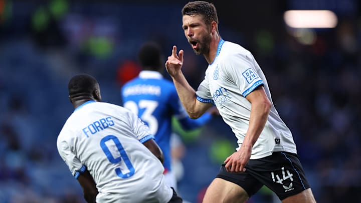 Rangers v Club Brugge - UEFA Champions League Play-offs Round First Leg