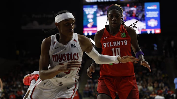 The Dream are road favorites against the Mystics on Sunday.