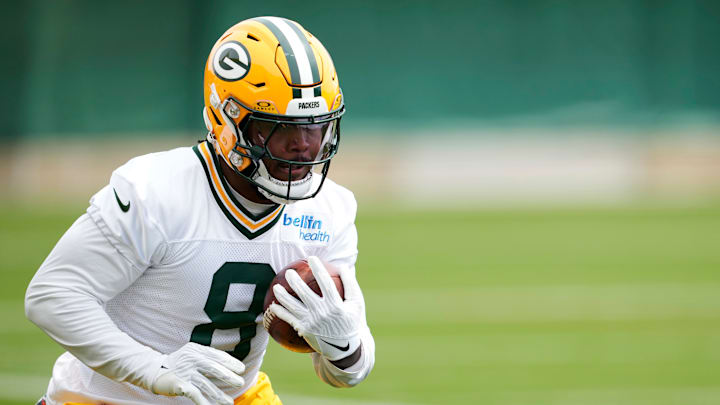 Green Bay Packers running back Josh Jacobs