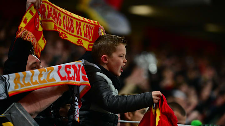 Les supporters du RC Lens