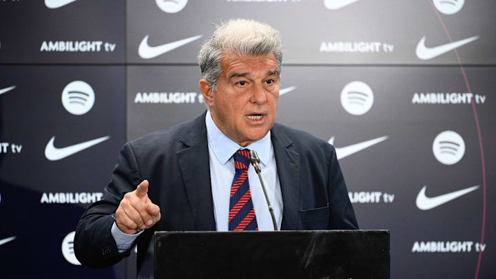 Joan Laporta a repris la tête du club en 2021.