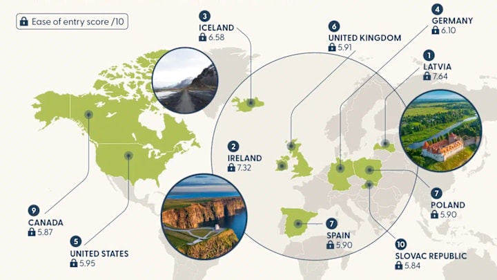 Consider these countries if you‘re looking to relocate on a work visa.