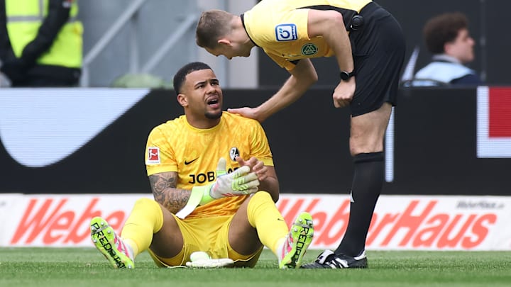 Noah Atubolu fällt verletzt