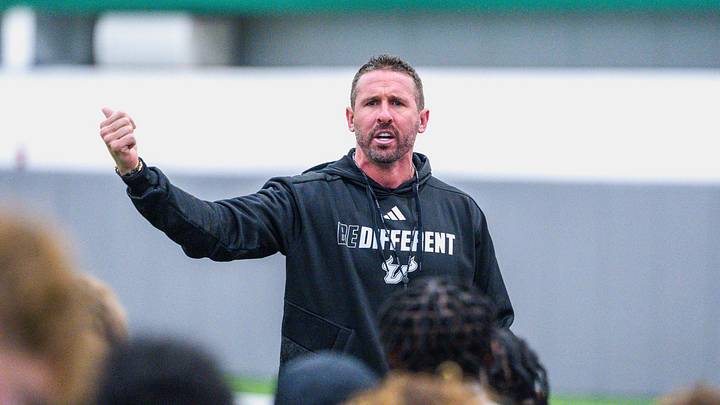 USF head football coach Brian Hartline USF head football coach Brian Hartline