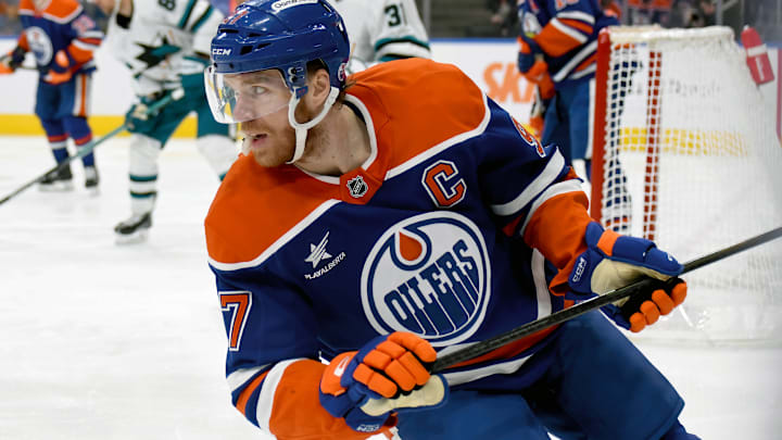 San Jose Sharks v Edmonton Oilers