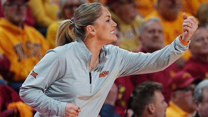 Oklahoma State Cowgirls head coach Jacie Hoyt.