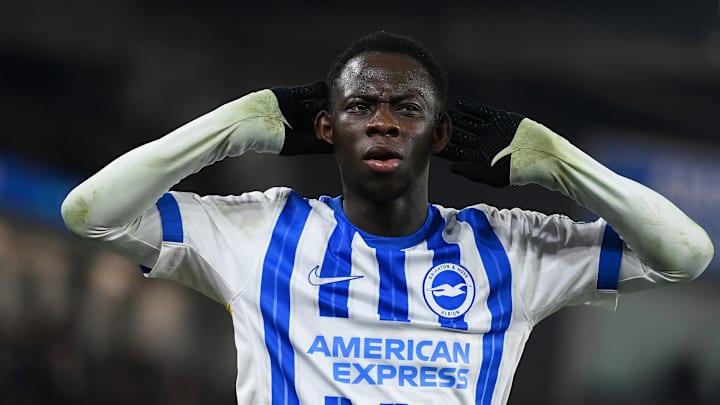 Yankuba Minteh enjoyed himself on Friday night Yankuba Minteh enjoyed himself on Friday night