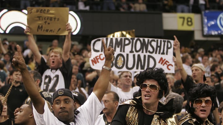 Had the NFL realized what Week 8 means to the New Orleans Saints, they may have scheduled a party for the fans in the Superdome on Nov. 1. 