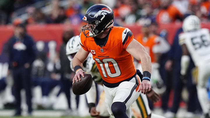 The Denver Broncos and quarterback Bo Nix are favored on Sunday.