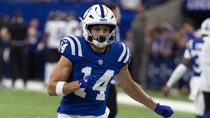 Indianapolis Colts wide receiver Alec Pierce. Indianapolis Colts wide receiver Alec Pierce.