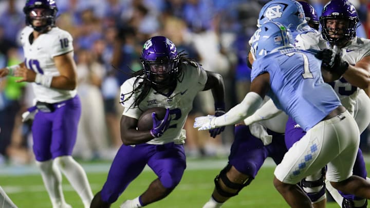 Kevorian Barnes and the TCU Horned Frogs will take on ACU this weekend. Kevorian Barnes and the TCU Horned Frogs will take on ACU this weekend.