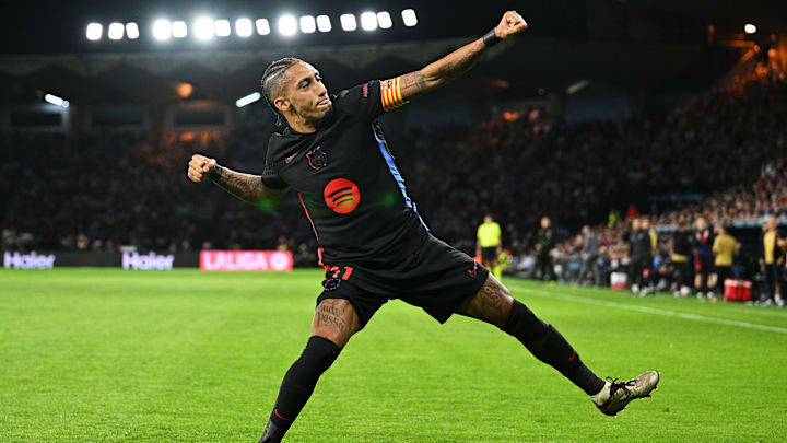 Capitão do Barça, Raphinha novamente foi decisivo