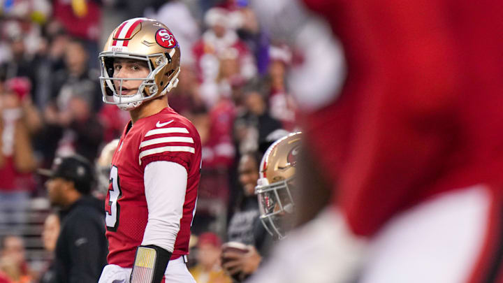 San Francisco 49ers quarterback Brock Purdy (13)