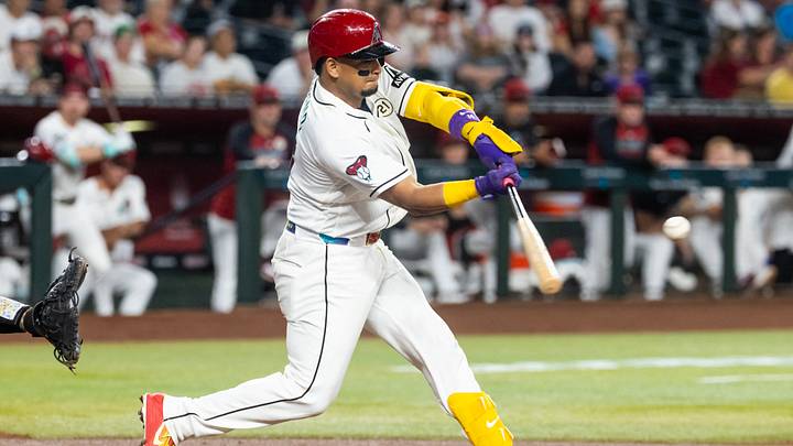 Gabriel Moreno and the Diamondbacks are home favorites against the Marlins. Gabriel Moreno and the Diamondbacks are home favorites against the Marlins.
