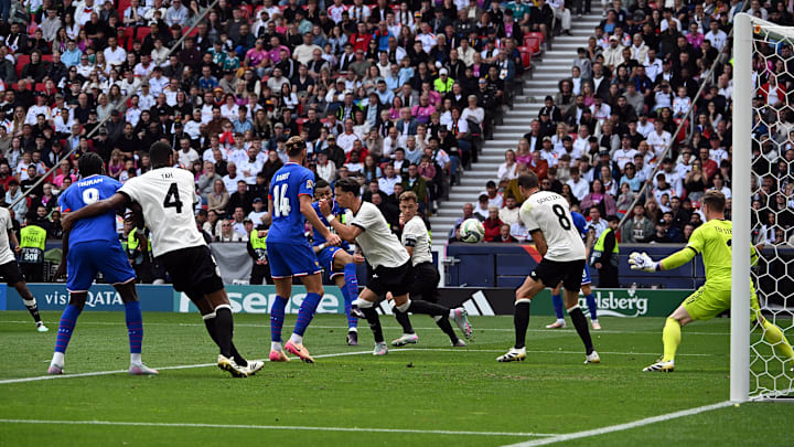 Kylian Mbappé broke the deadlock for France against Germany.